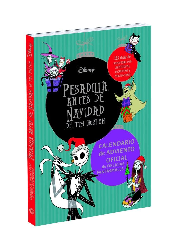 Calendario de Adviento Pesadilla Antes de Navidad book