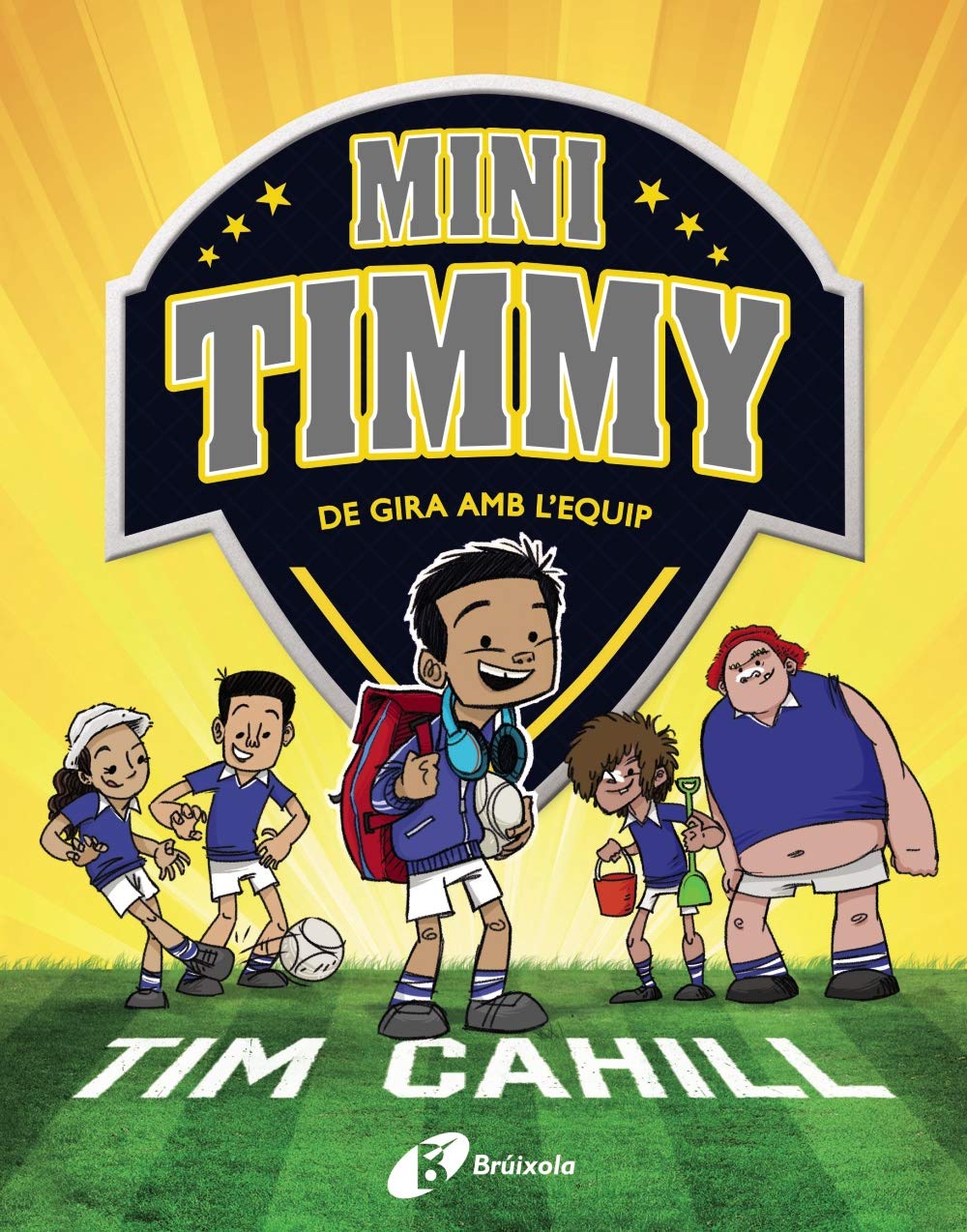 Mini Timmy - De gira amb l'equip book