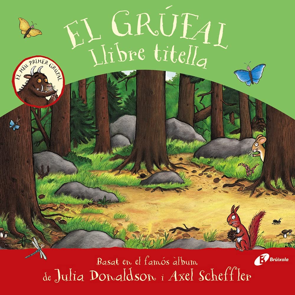 El grúfal. Llibre titella book