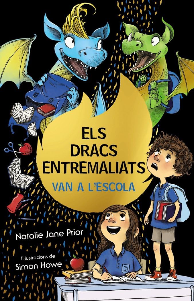 Els dracs entremaliats, 2. Els dracs entremaliats van a l'escola book