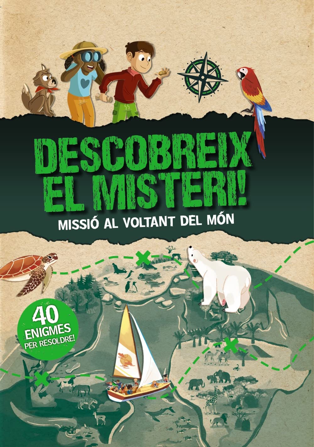 Descobreix el misteri! Missió al voltant del món (Catalá - A PARTIR DE 6 ANYS - LLIBRES DIDÀCTICS - Jocs) Novels & Short Stories
