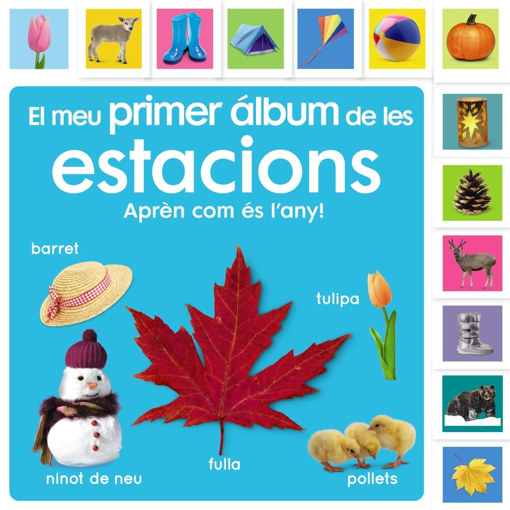 El meu primer álbum de les estacions. Aprenc sobre el temps! book