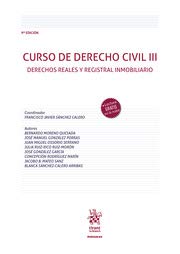 Curso de derecho civil III 9ª Edición 2020: Derechos reales y registral inmobiliario (Manuales de Derecho Civil y Mercantil, Band 1) Books