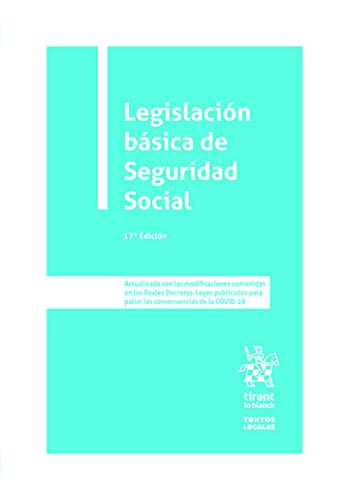 Legislación básica de Seguridad Social 17ª Edición 2020 book