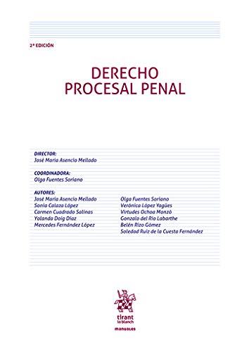 Derecho Procesal Penal 2ª Edición 2020 book