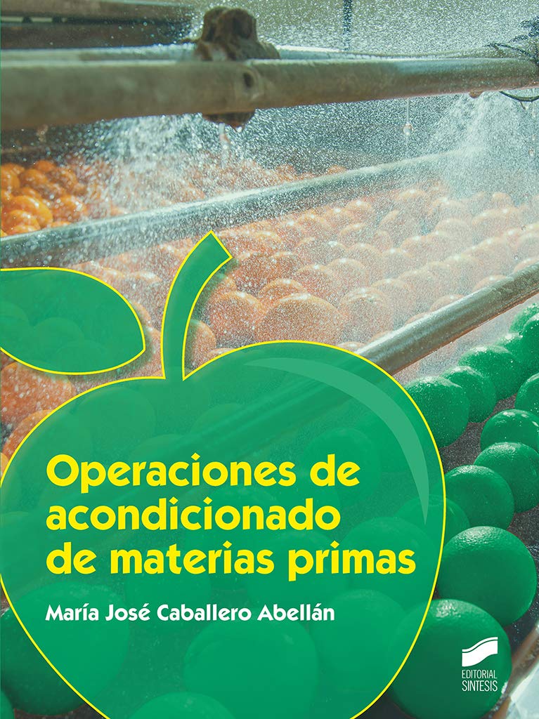 Operaciones de acondicionado de materias primas book