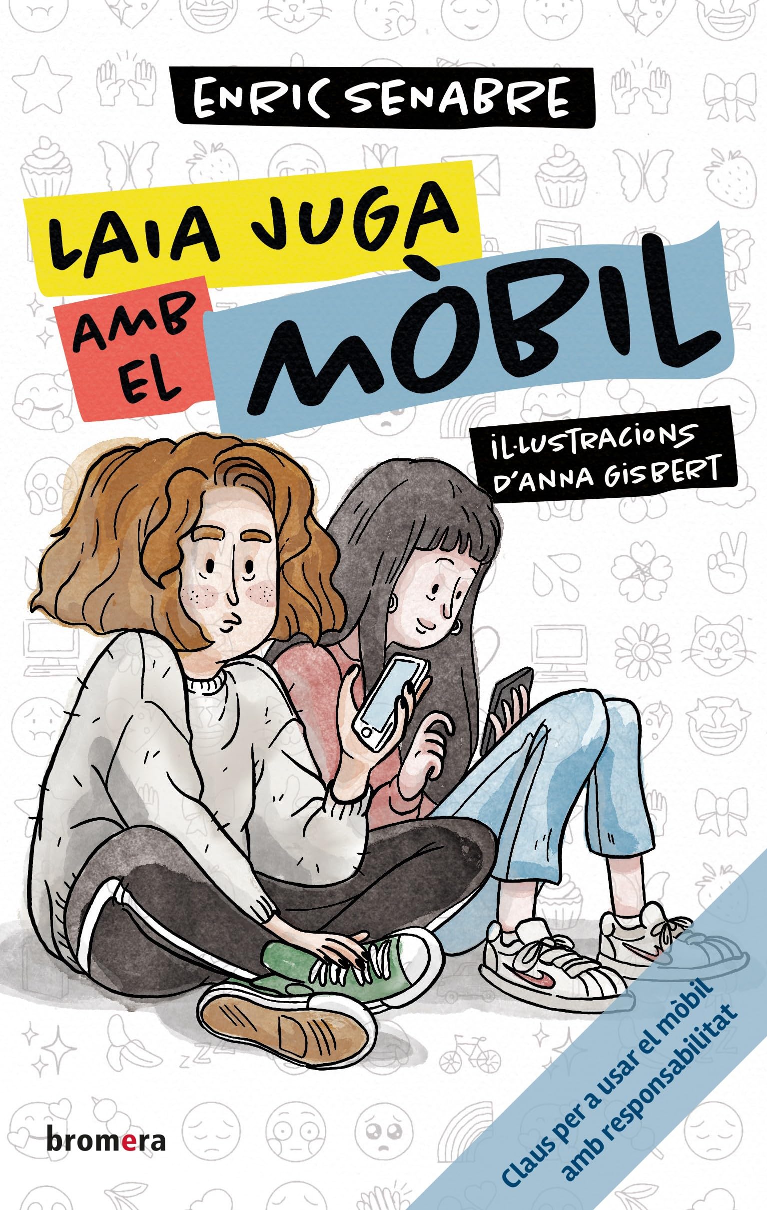 Laia juga amb el mòbil book