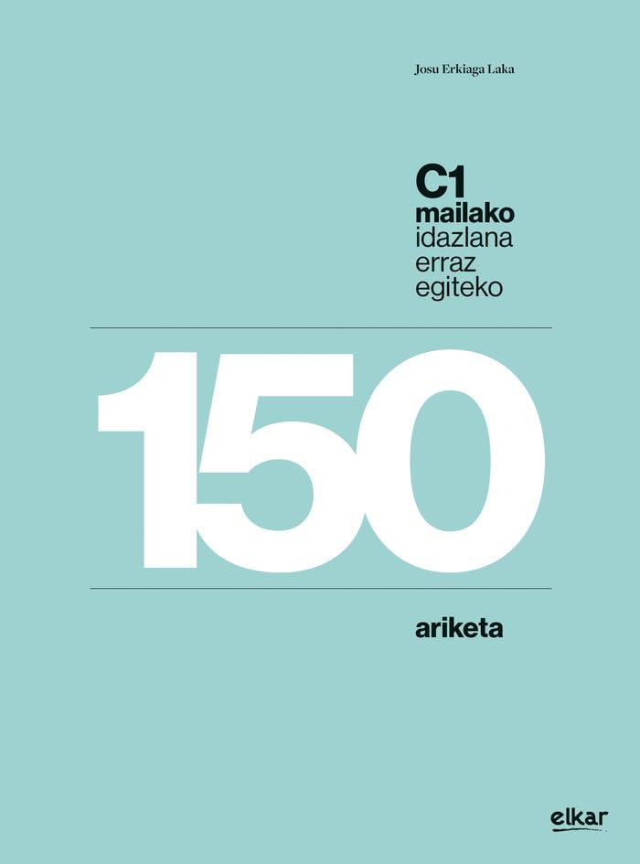 150 ariketa, c1 mailako idazlana erraz egiteko book