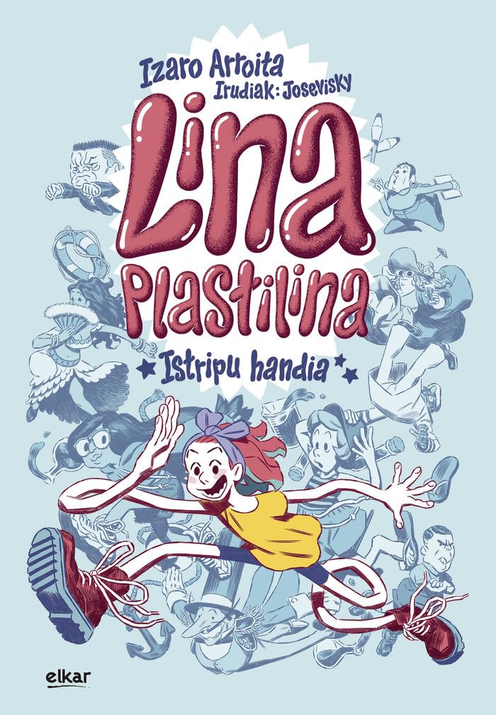 Istripu handia - lina plastilina book