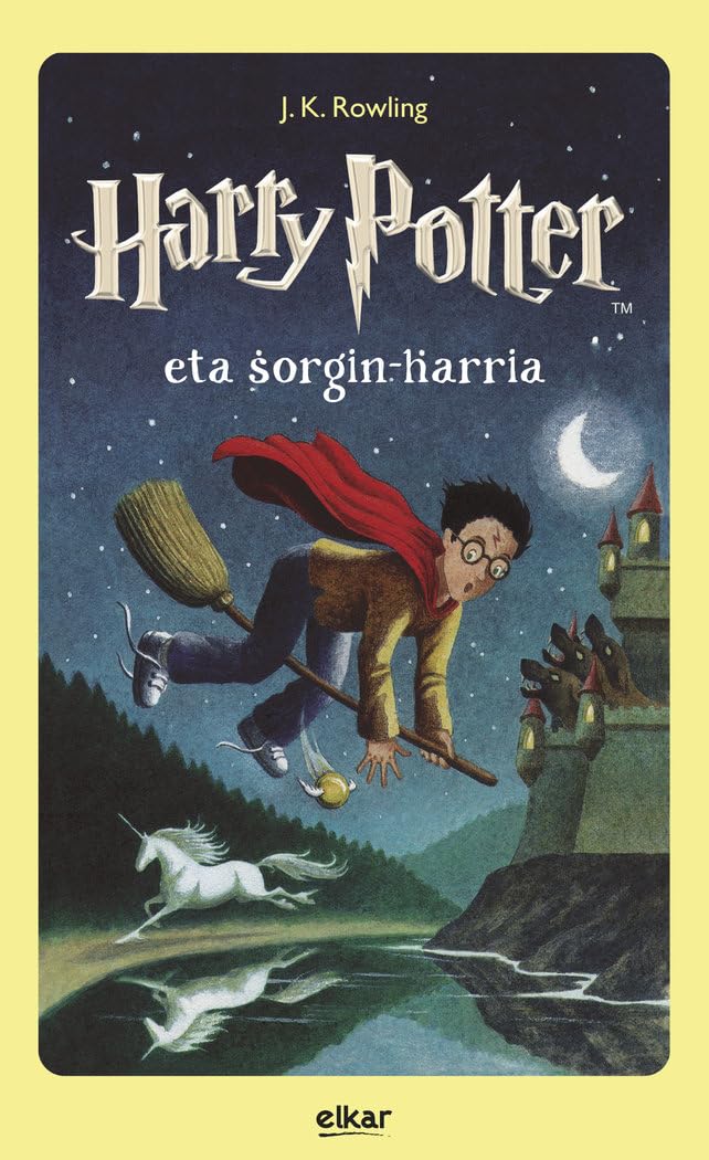 Harry potter eta sorgin-harria book
