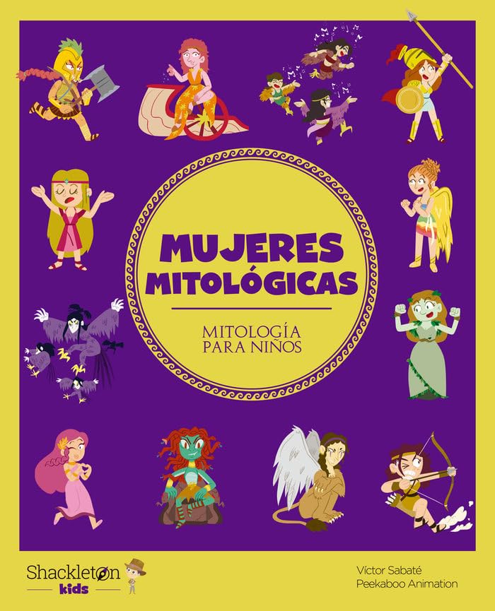 Mujeres mitológicas: Libro infantil con juegos y actividades extra | Descubre el maravilloso mundo de la mitología griega, en una colección de ... infantiles. (Mitología para niños, Band 9) Non-fiction