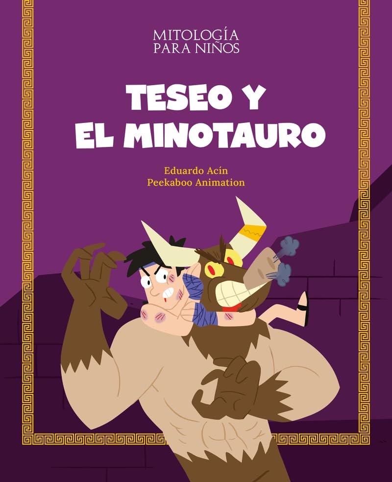 Teseo y el minotauro: Las mejores historias de la mitología griega y romana, convertidas en preciosos cuentos para niños. (Mitología para niños) Non-fiction