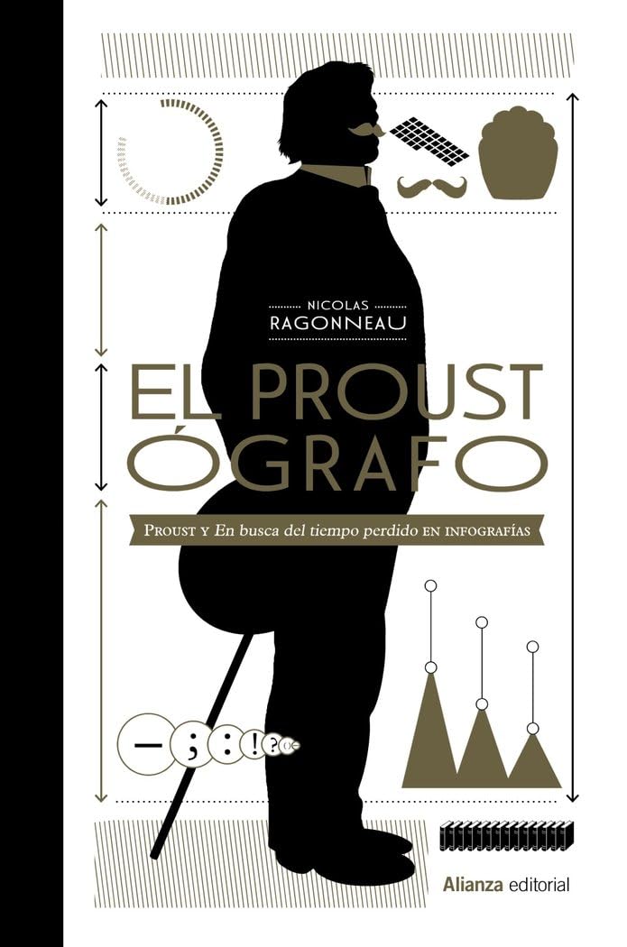 El proustógrafo: Proust y "En busca del tiempo perdido" en infografías (con 100 infografías de Nicolas Beaujouan) (Libros Singulares (LS), Band 982) Contemporary literature