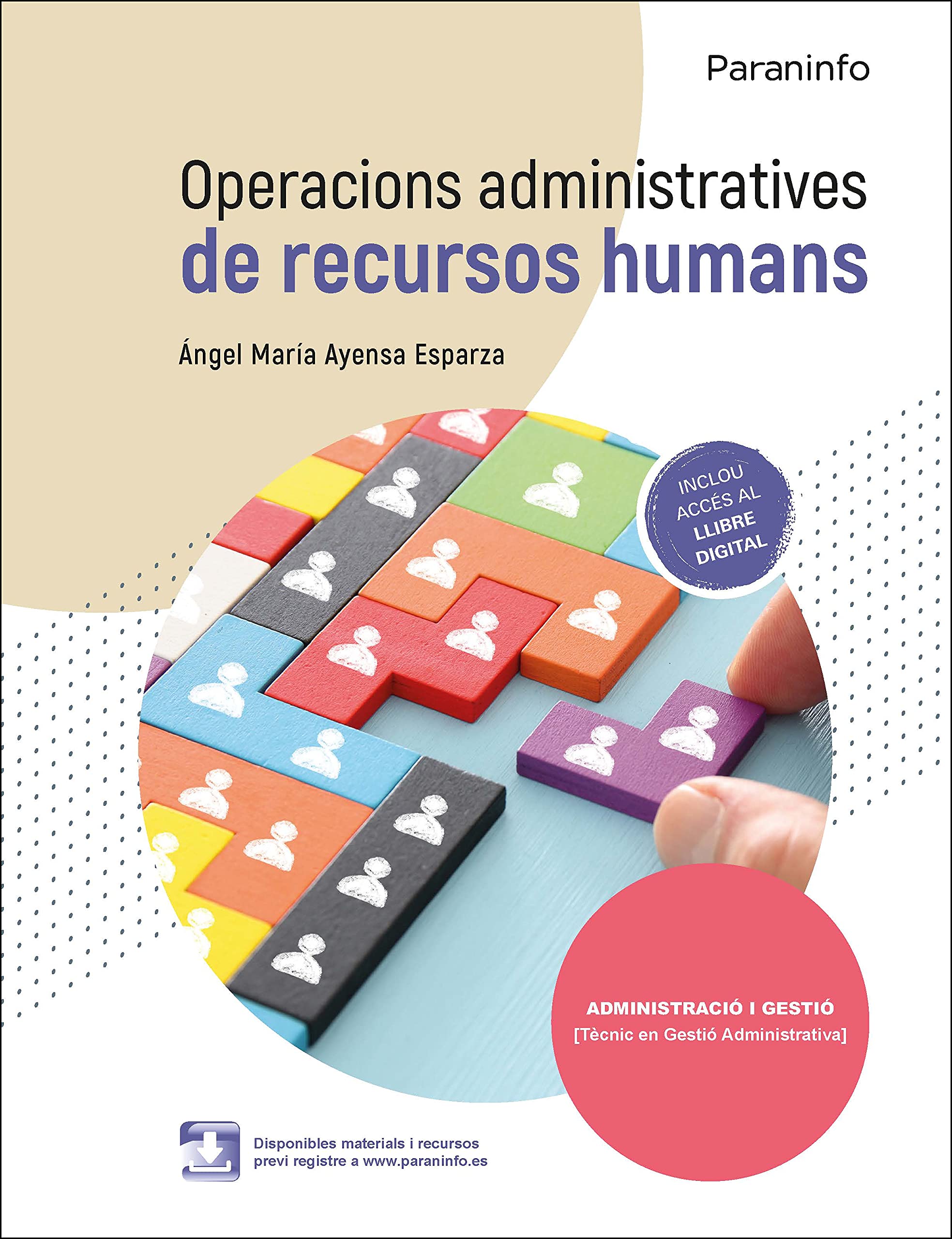 Operacions administratives de recursos humans Ed.2021 book