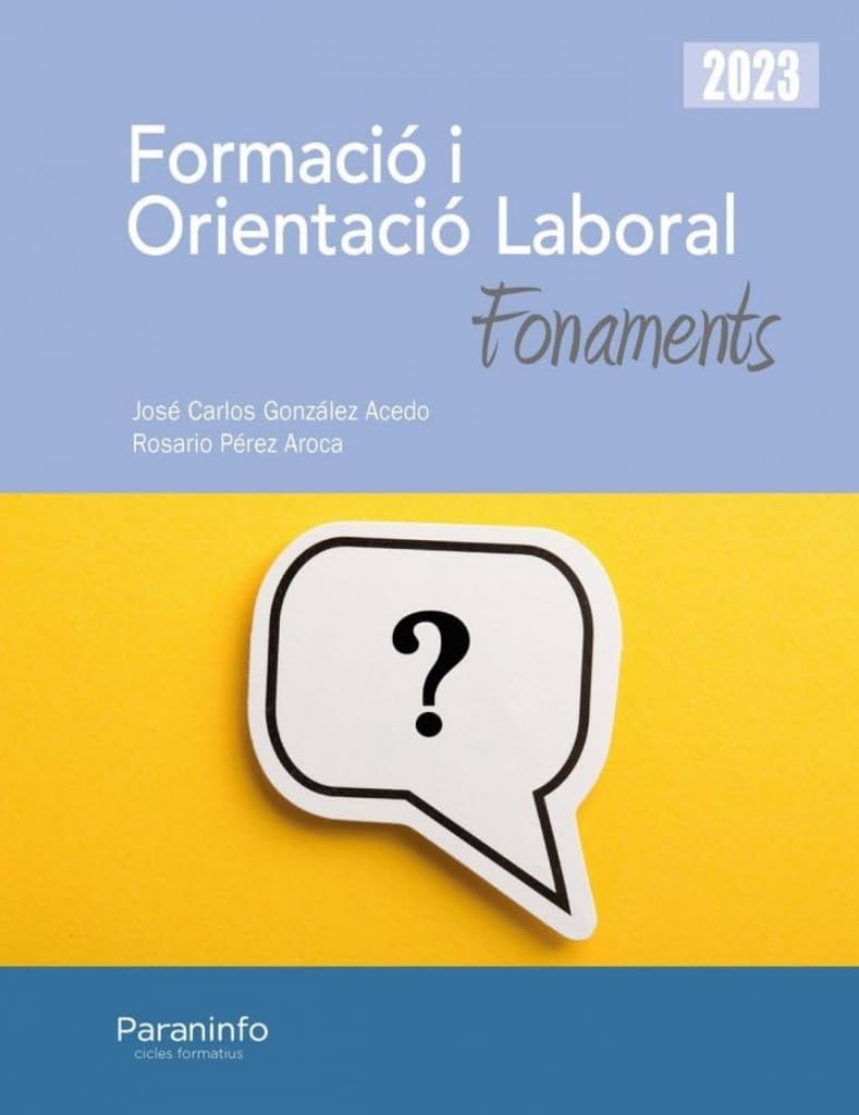 Formació i orientació laboral. Fonaments Ed. 2023 book