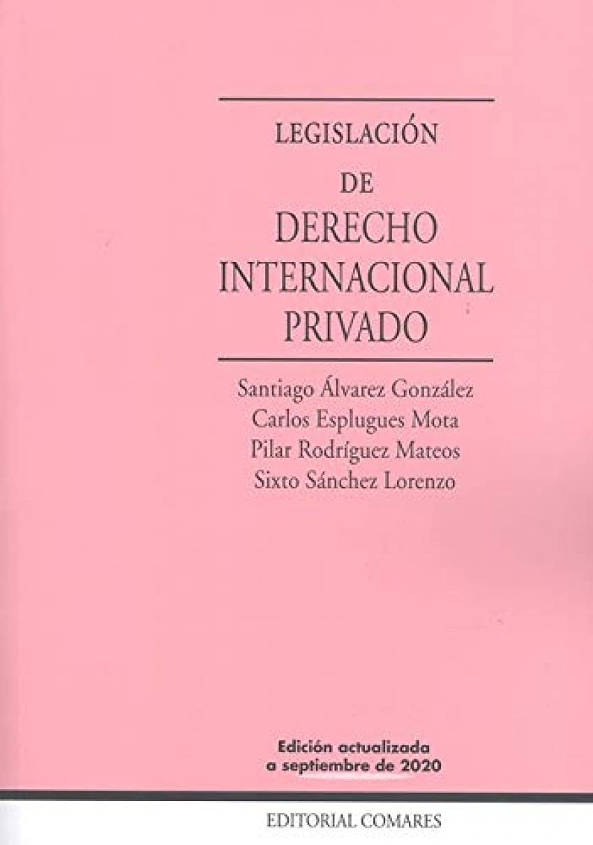 Legislación de Derecho Internacional Privado Books