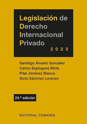Legislación de Derecho Internacional Privado Books