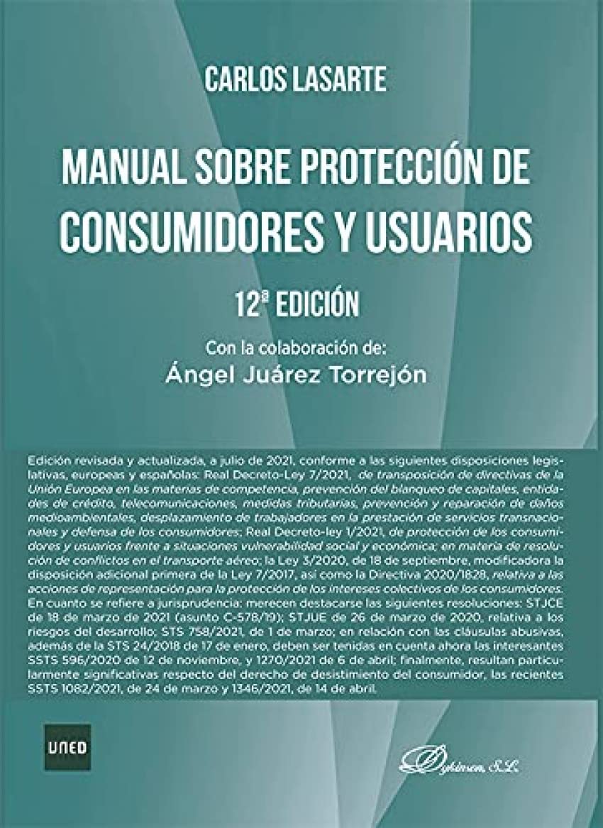 Manual sobre Protección de consumidores y usuarios Law
