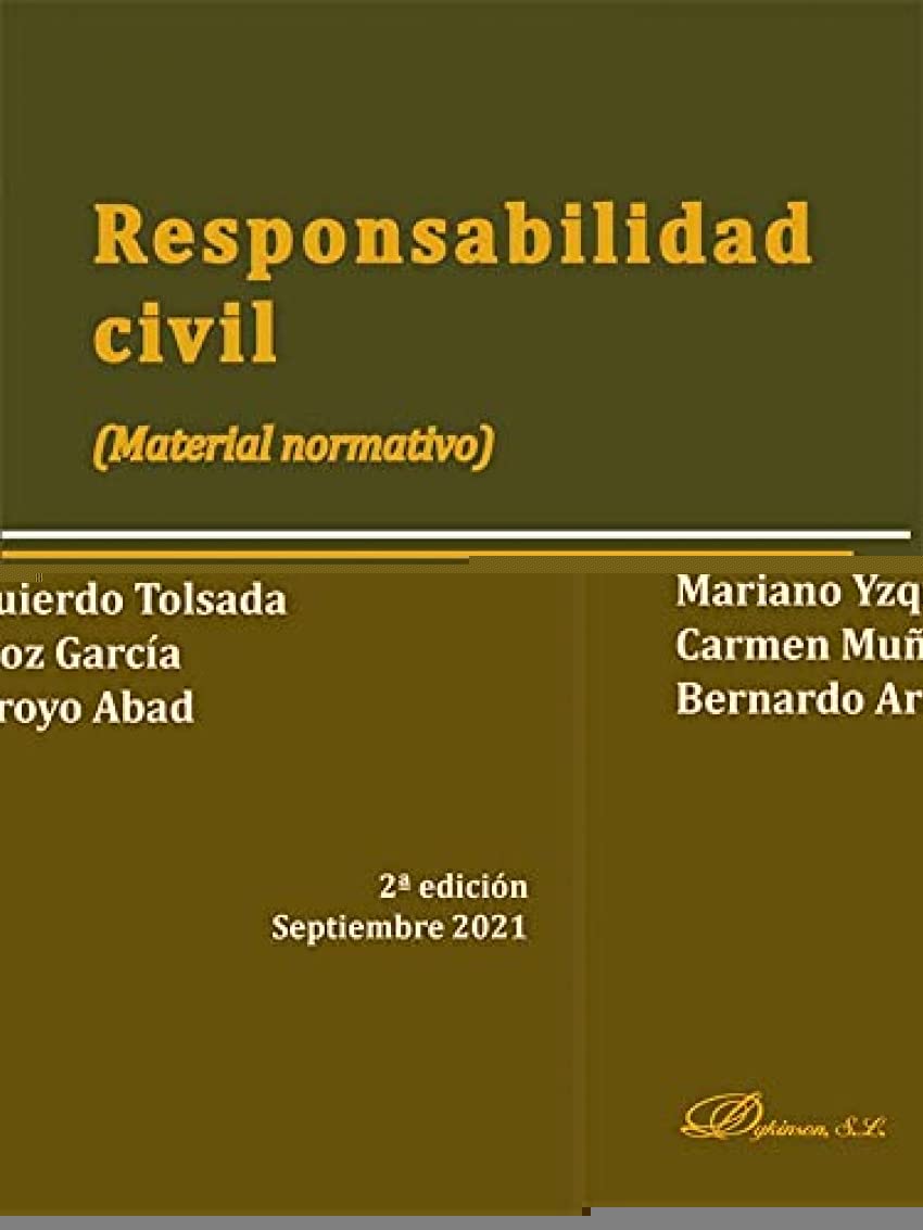 Responsabilidad civil: (Material normativo) book