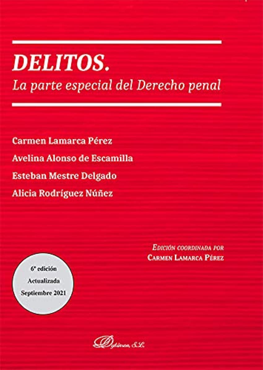 Delitos. La parte especial del derecho penal book