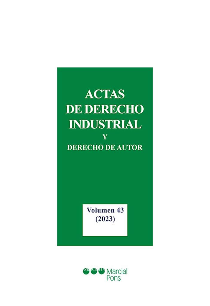 Actas de derecho industrial y derecho de autor. Vol. 43 Books