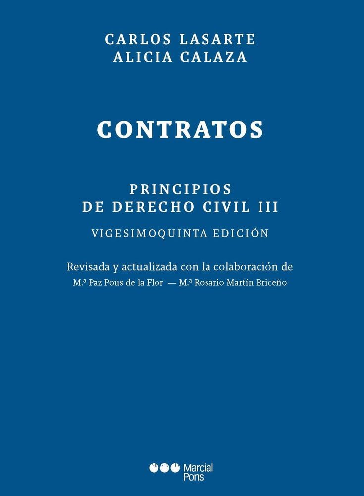 Principios de Derecho Civil. Tomo III: Tomo III. Contratos 25.ª ed. book
