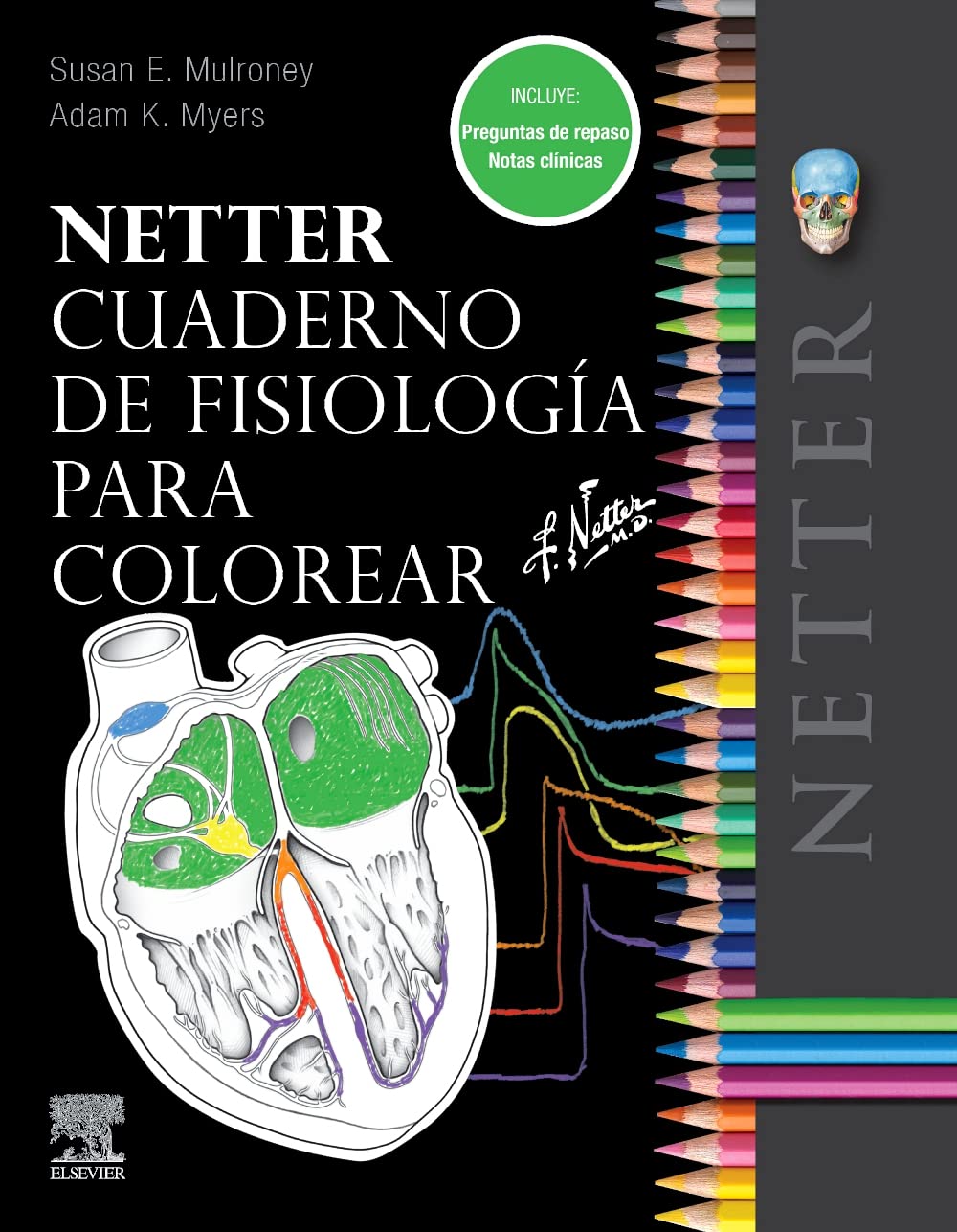 Netter.Cuaderno de fisiología para colorear Medicine