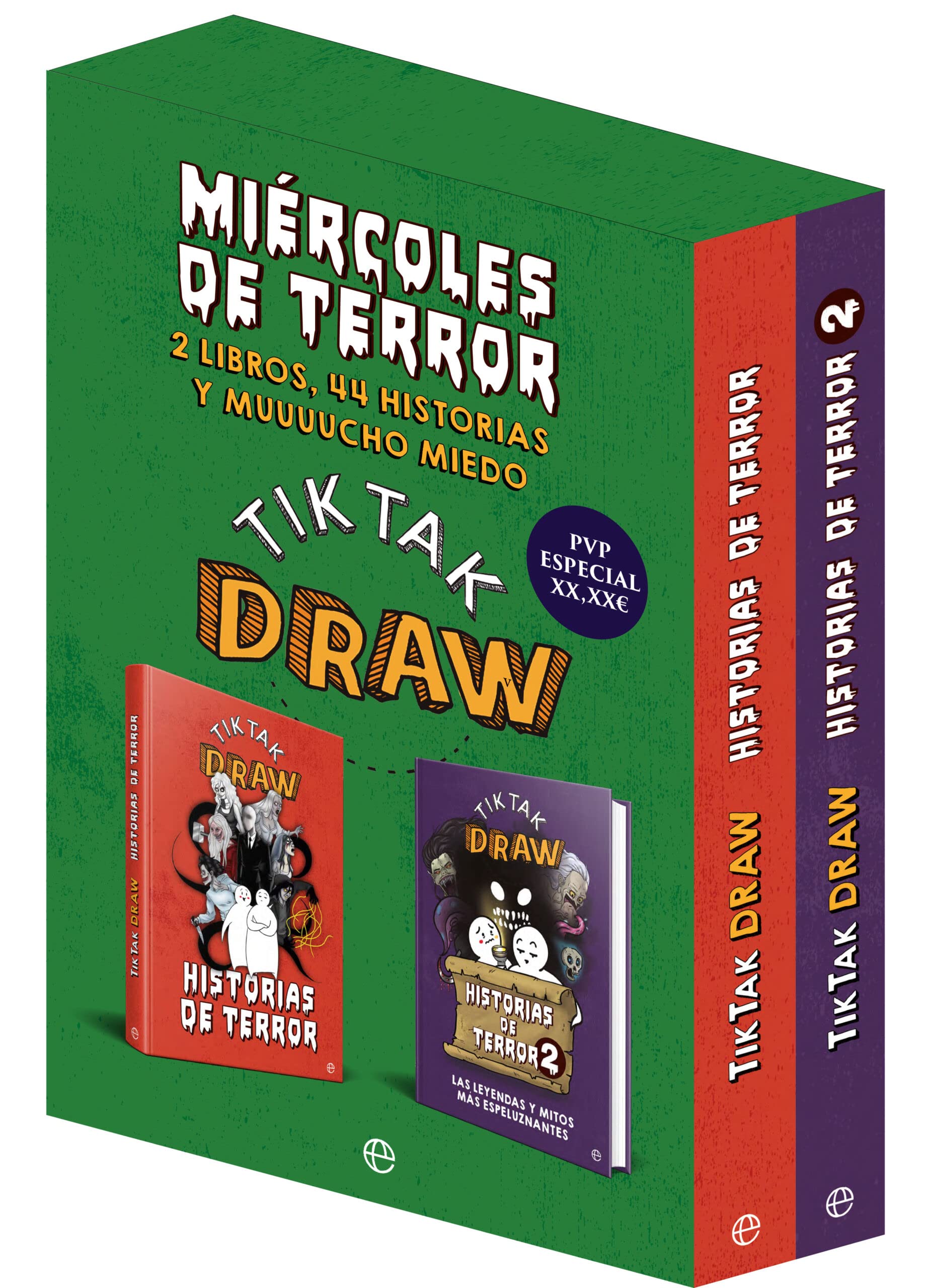 Miércoles de terror: 2 libros, 44 historias y muuucho miedo Horror & Mystery
