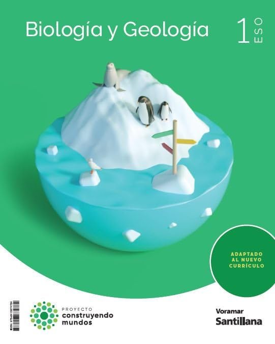 Biología y geología 1 ESO Construyendo Mundos Voramar book