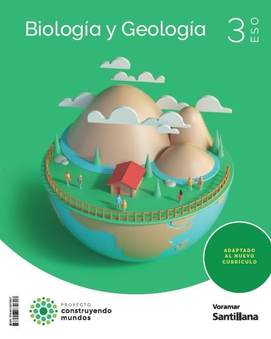 Biología y geología 3 ESO Construyendo Mundos Voramar Non-fiction