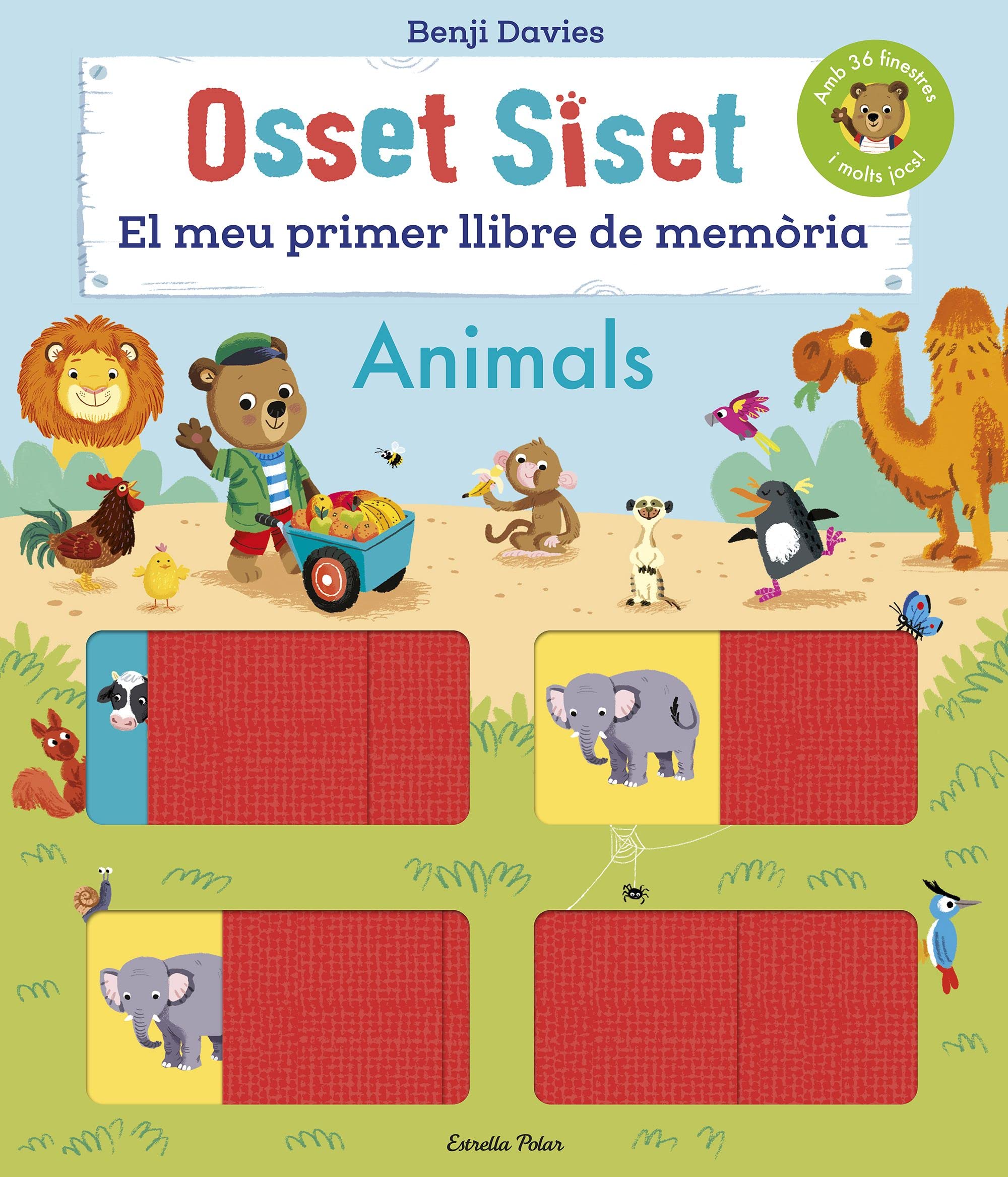 Osset Siset. El meu primer llibre de memòria. Animals book
