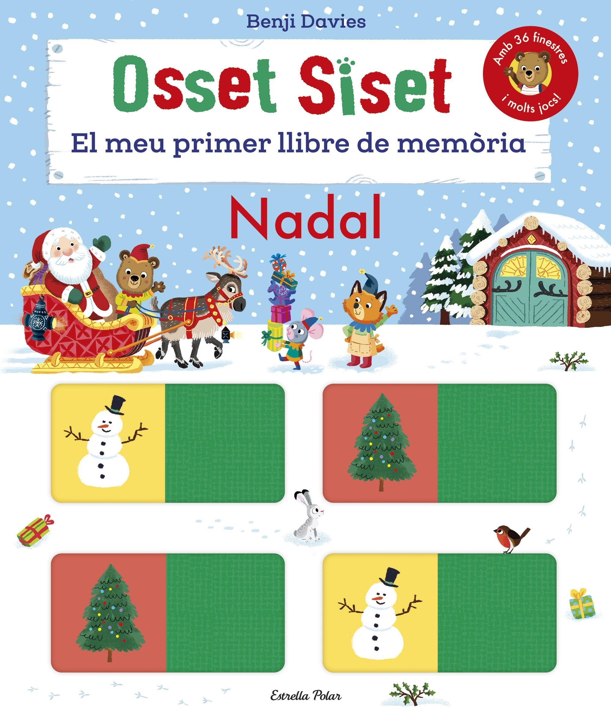 Osset Siset. El meu primer llibre de memòria. Nadal book