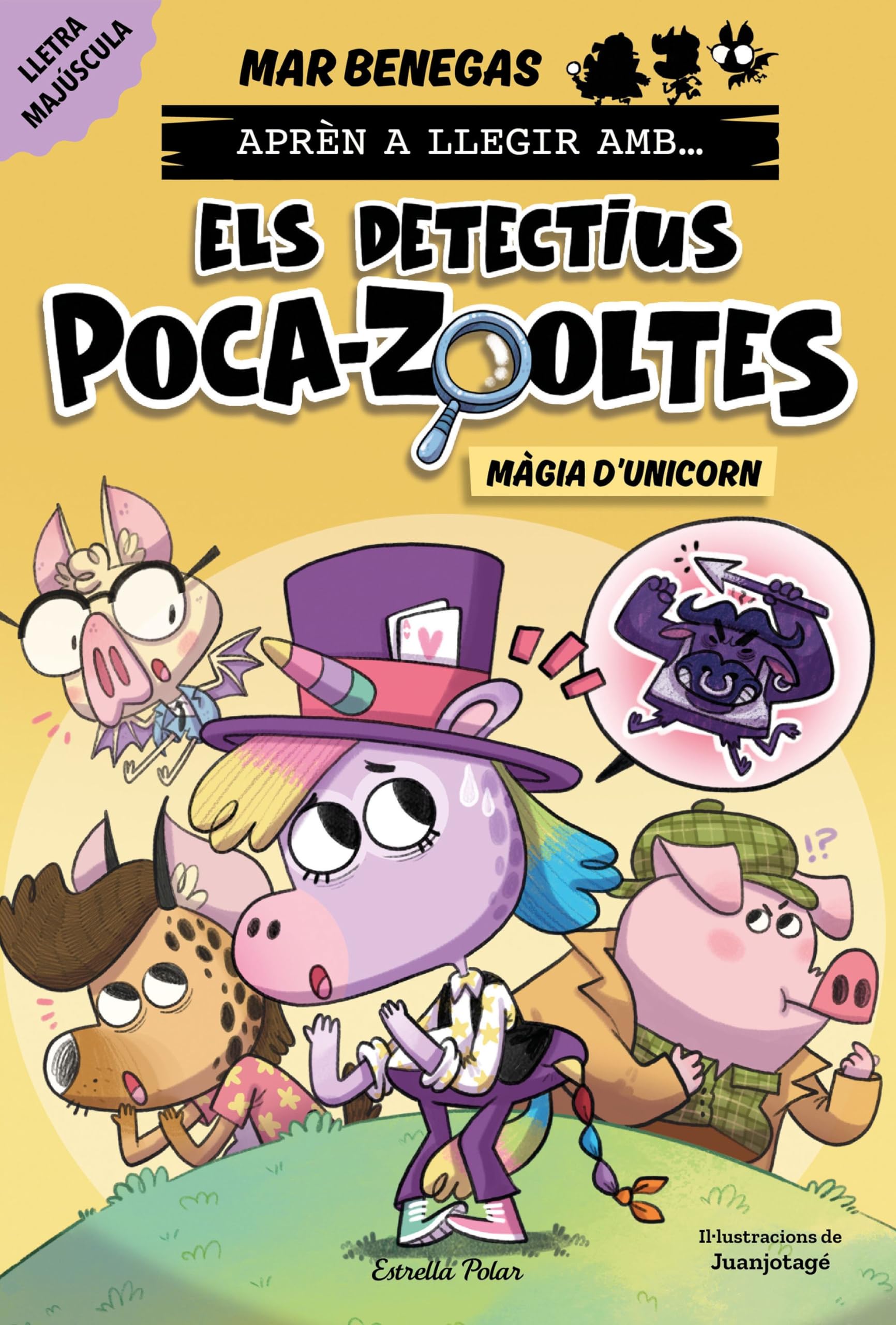 Aprèn a llegir amb Els detectius Poca-zooltes 4. Màgia d'unicorn book