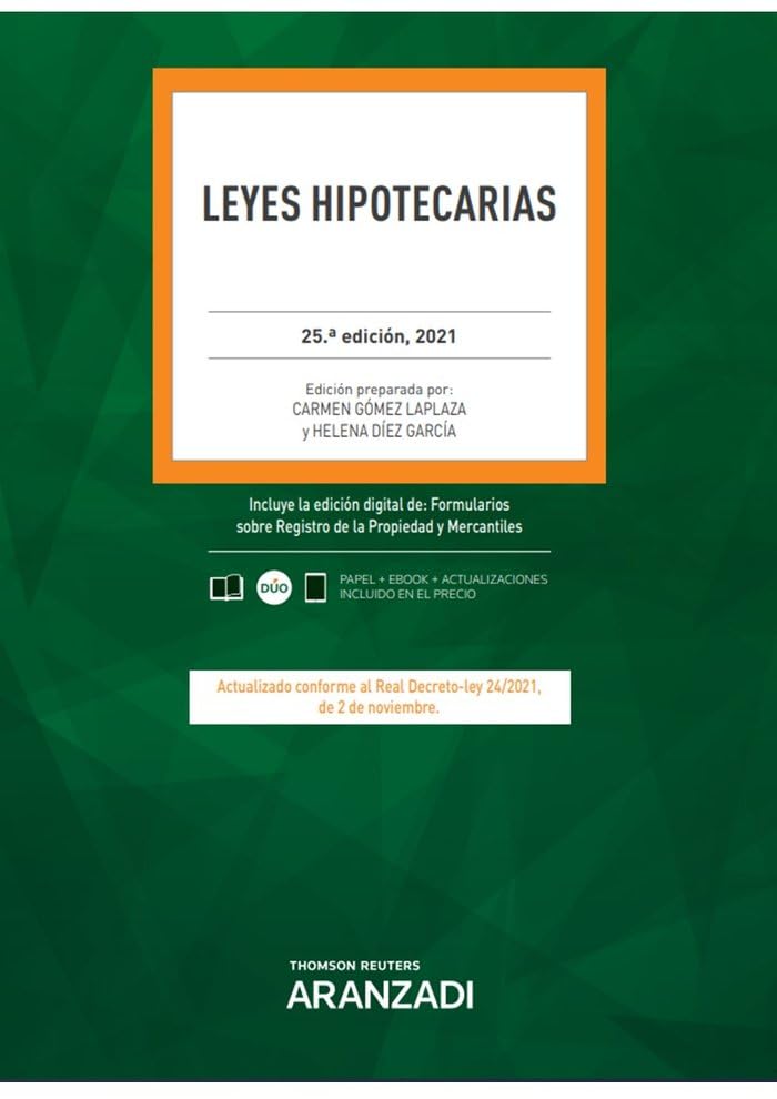 Leyes Hipotecarias (Papel + e-book) (Código Profesional, Band 5) Law