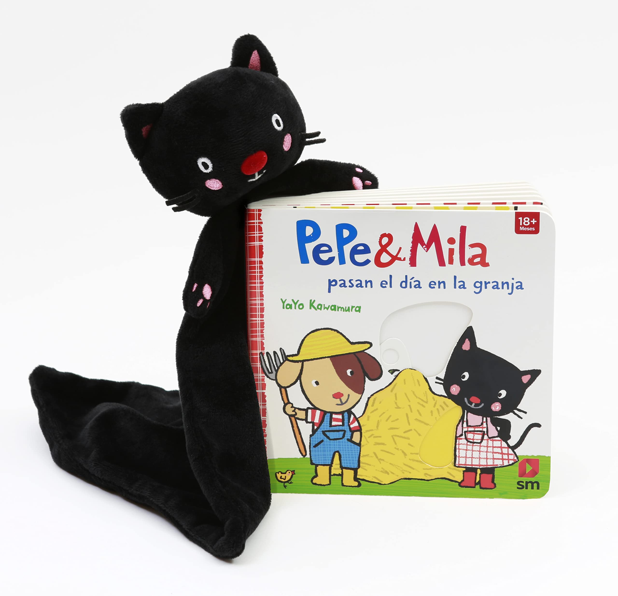 Pack con Doudou Pepe&Mila pasan el día en la granja (Pepe y Mila) Non-fiction