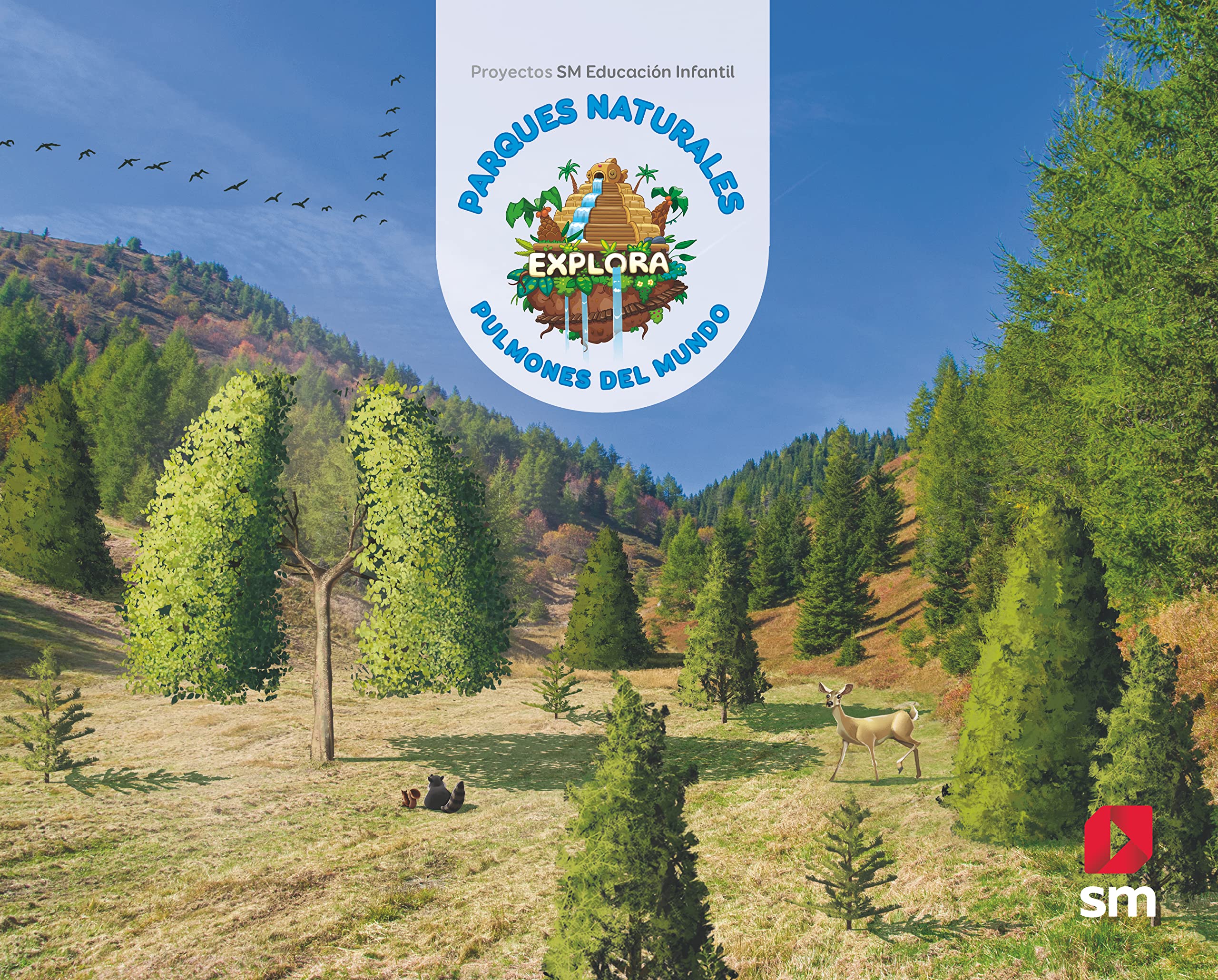 Parques naturales pulmones del mundo (Nivel 2). Explora book