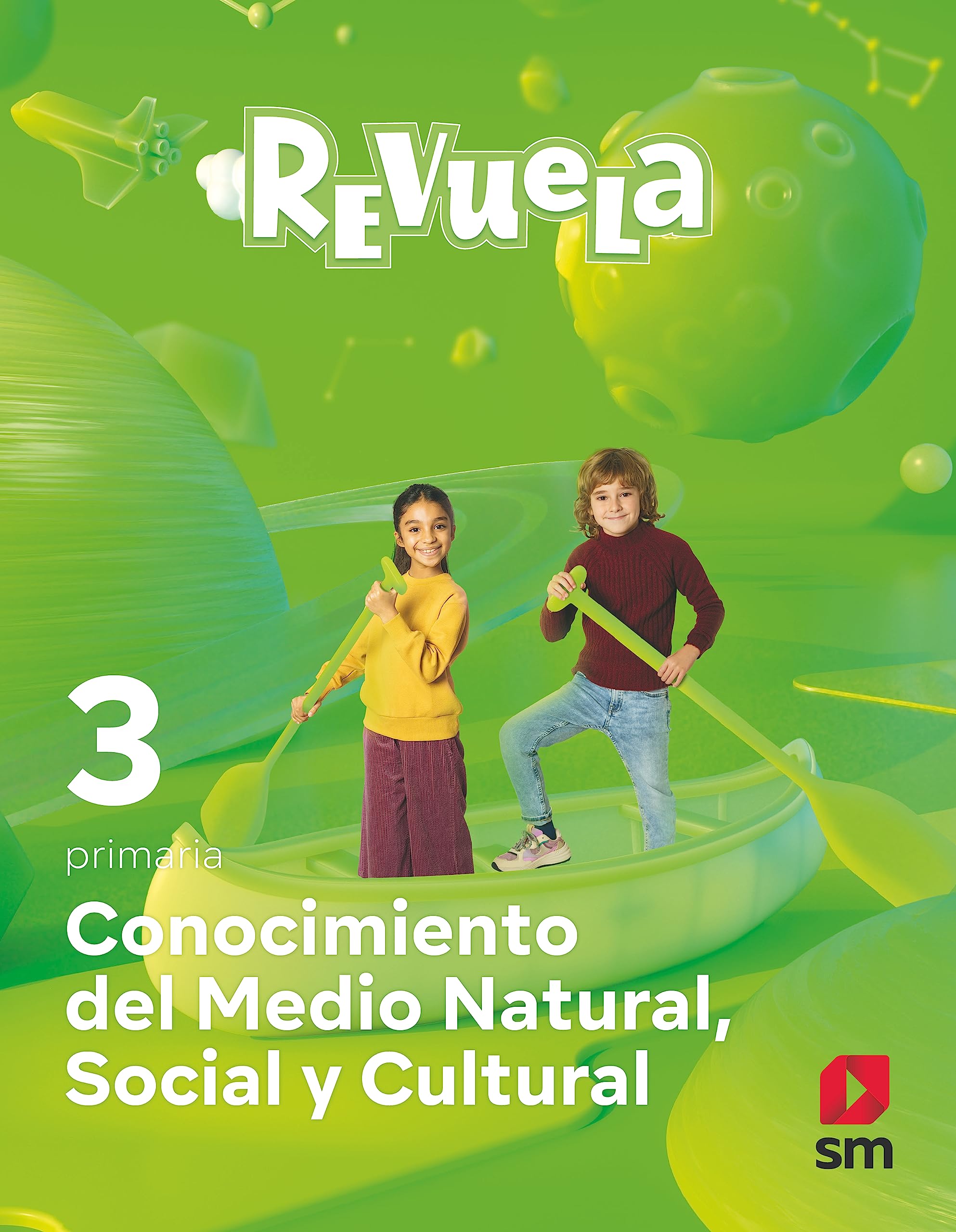 Conocimiento del Medio Natural, Social y Cultural. 3 Primaria. Revuela book