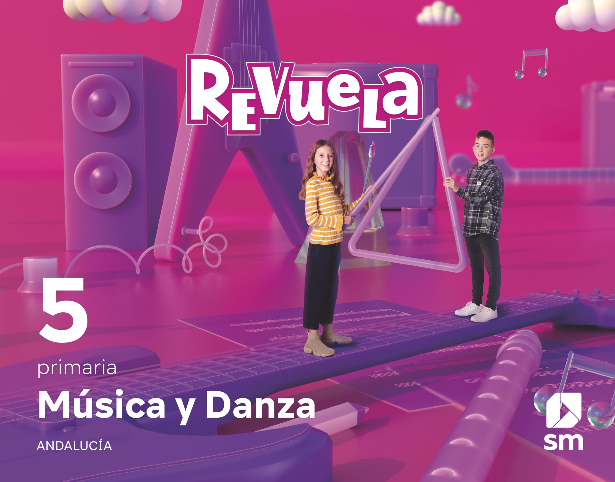Música y Danza. 5 Primaria. Revuela. Andalucía book