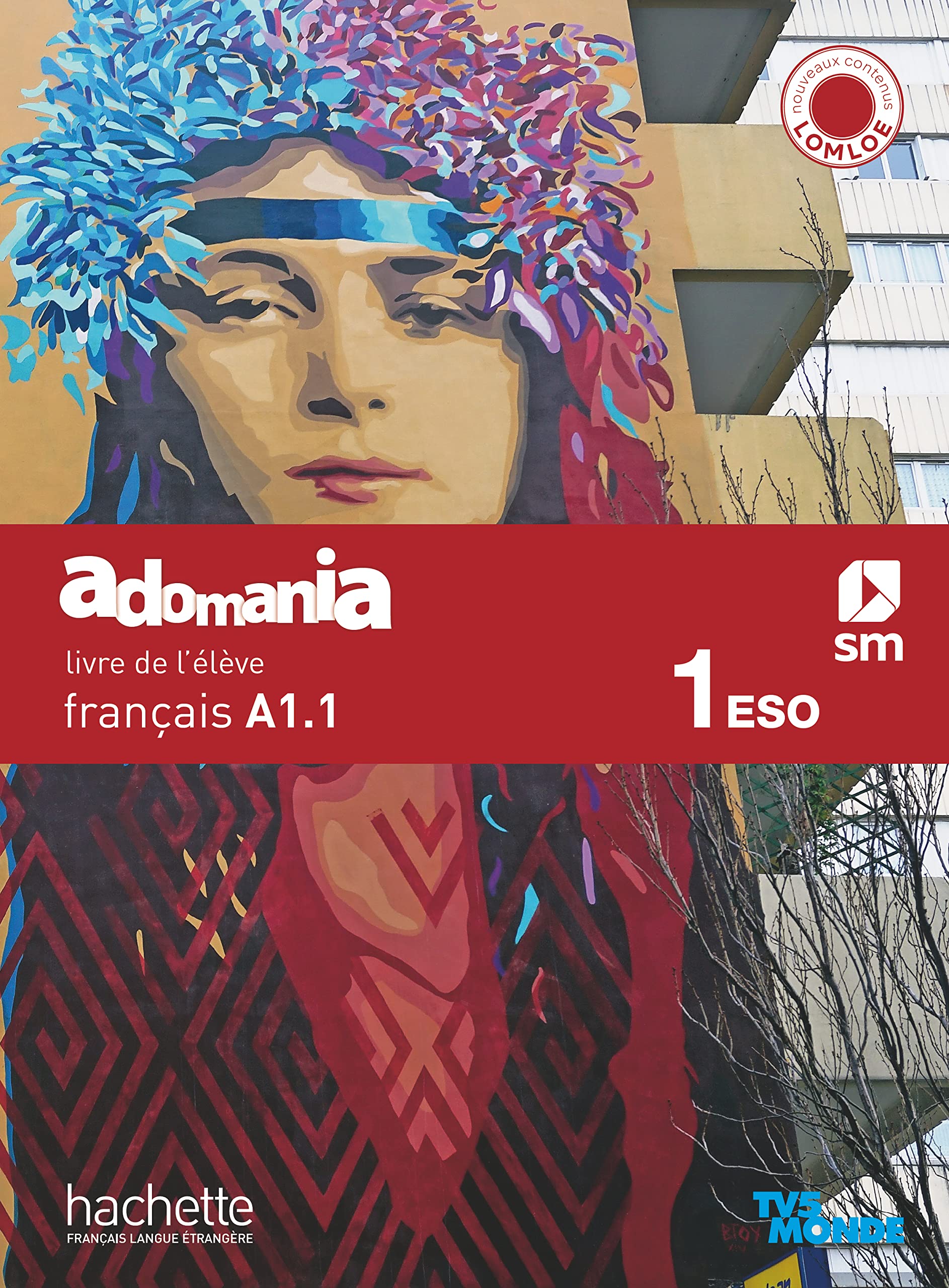 Francés. 1 Secundaria. Adomanía book