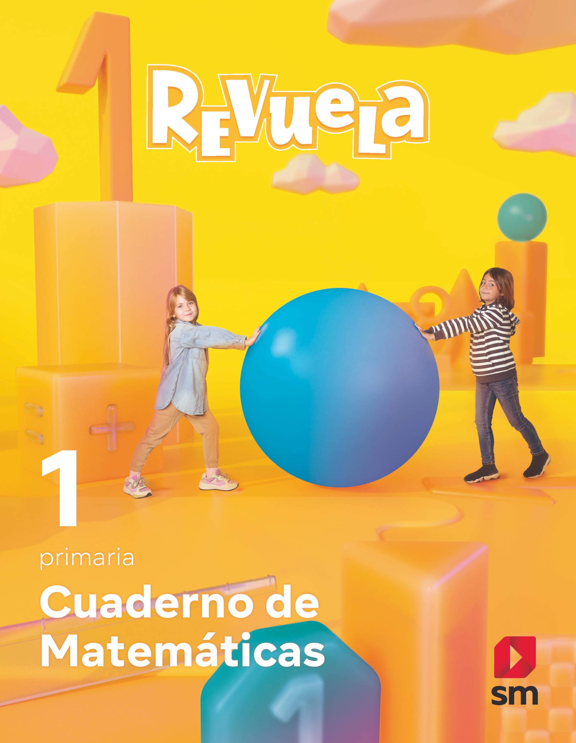Cuaderno de Matemáticas. 1 Primaria. Revuela book