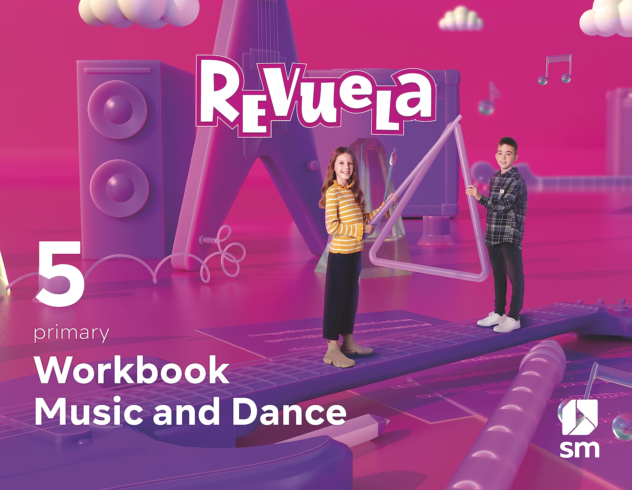 Music and Dance. Workbook. 5 Primary. Revuela book