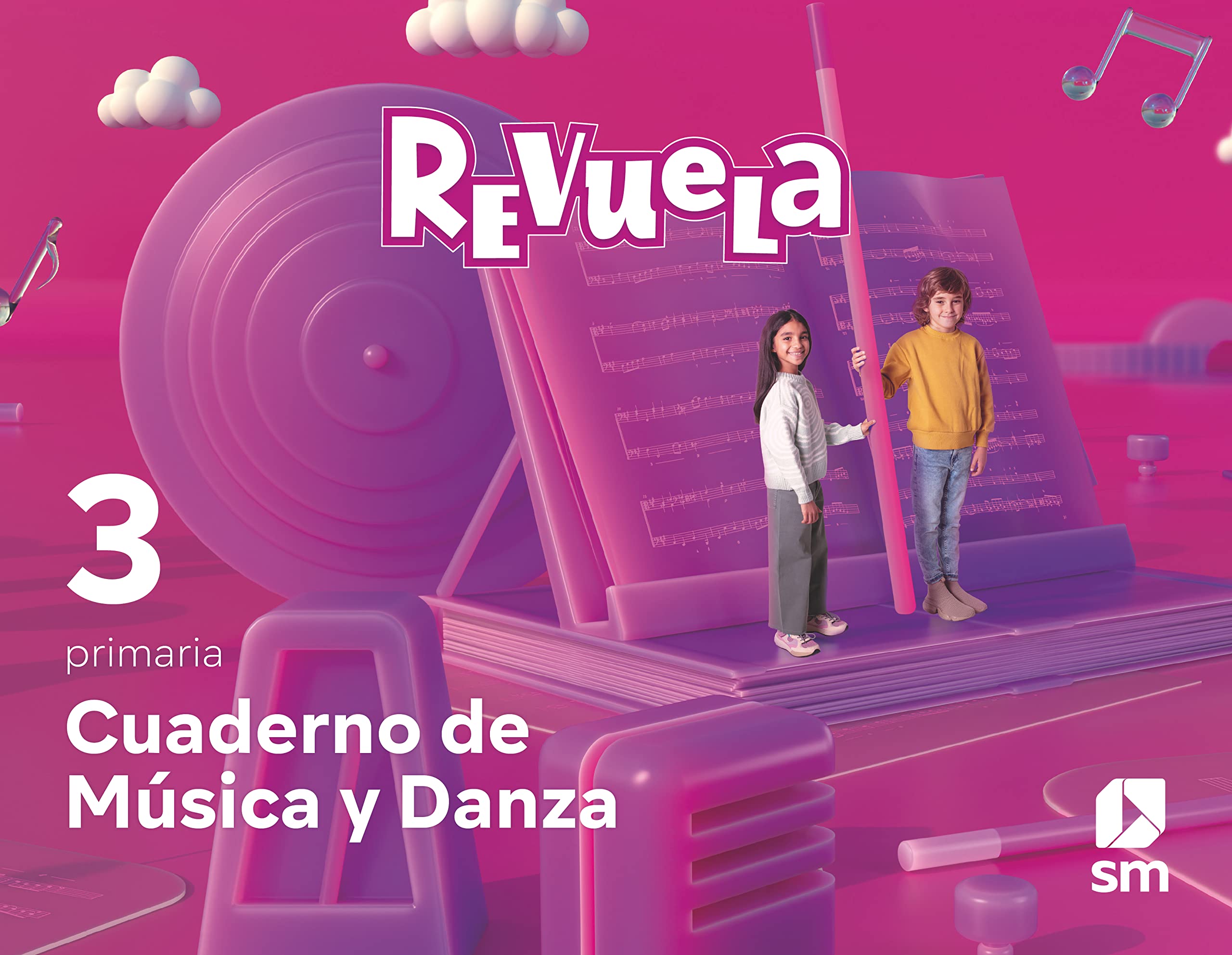 Cuaderno de Música y Danza. 3 Primaria. Revuela Non-fiction