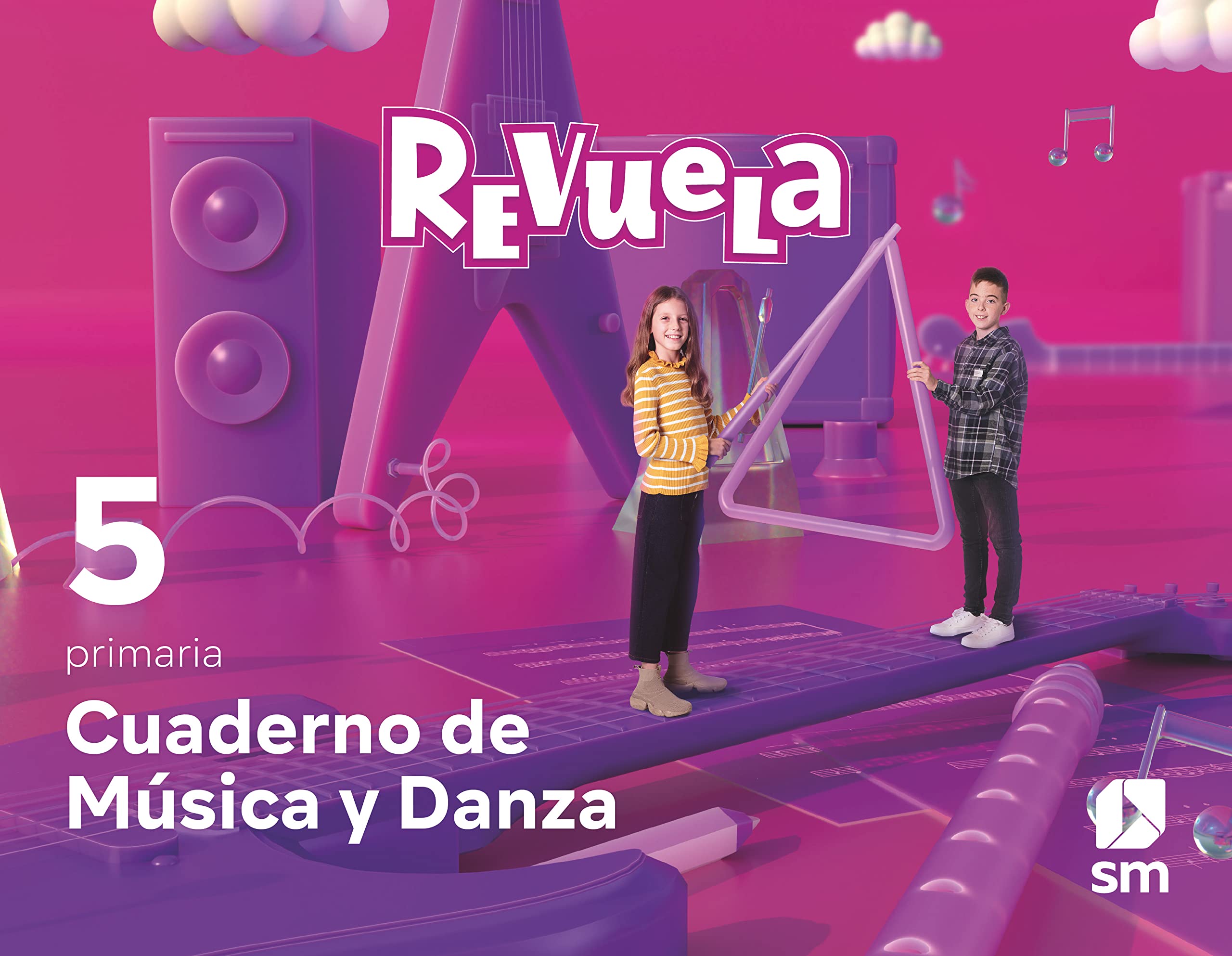 Cuaderno de Música y Danza. 5 Primaria. Revuela Non-fiction