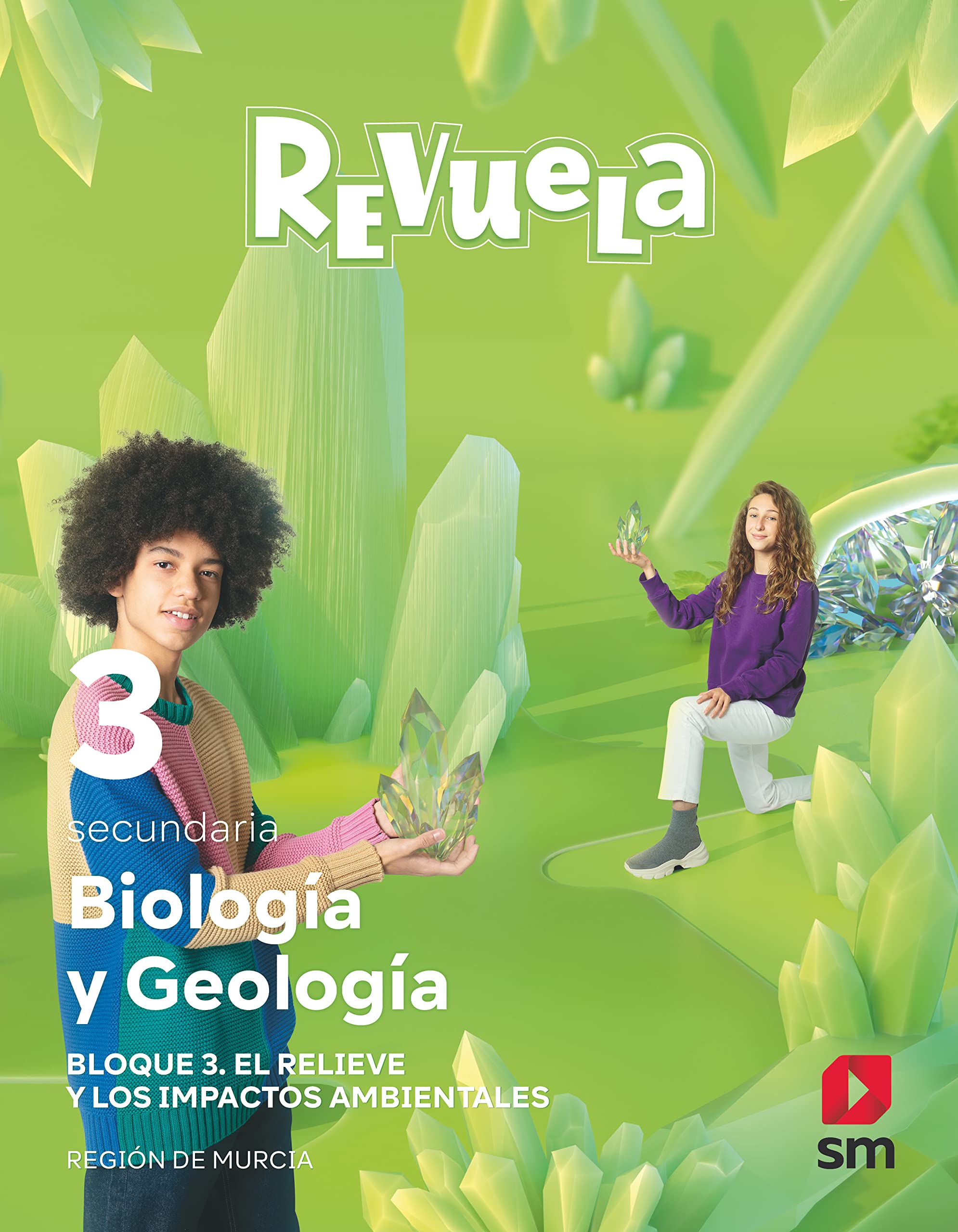 Biología y Geología. 3 Secundaria. Bloques. Revuela. Región de Murcia Books