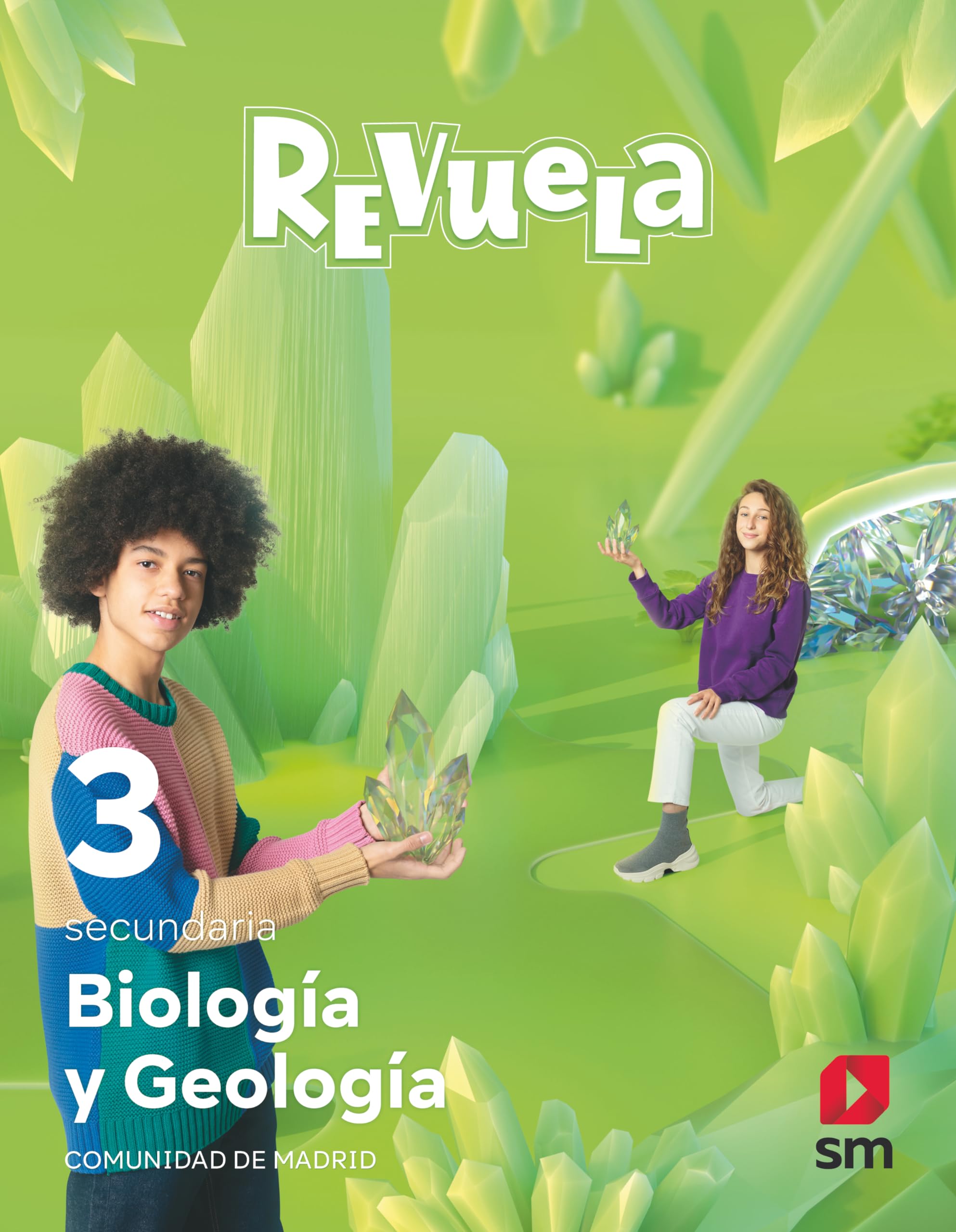 Biología y Geología. 3 Secundaria. Revuela. Comunidad de Madrid Non-fiction