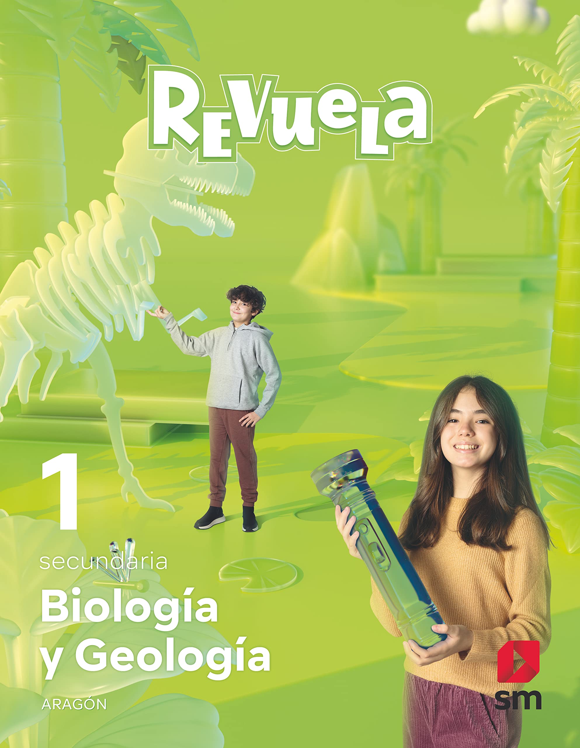 Biología y Geología. 1 Secundaria. Revuela. Aragón book