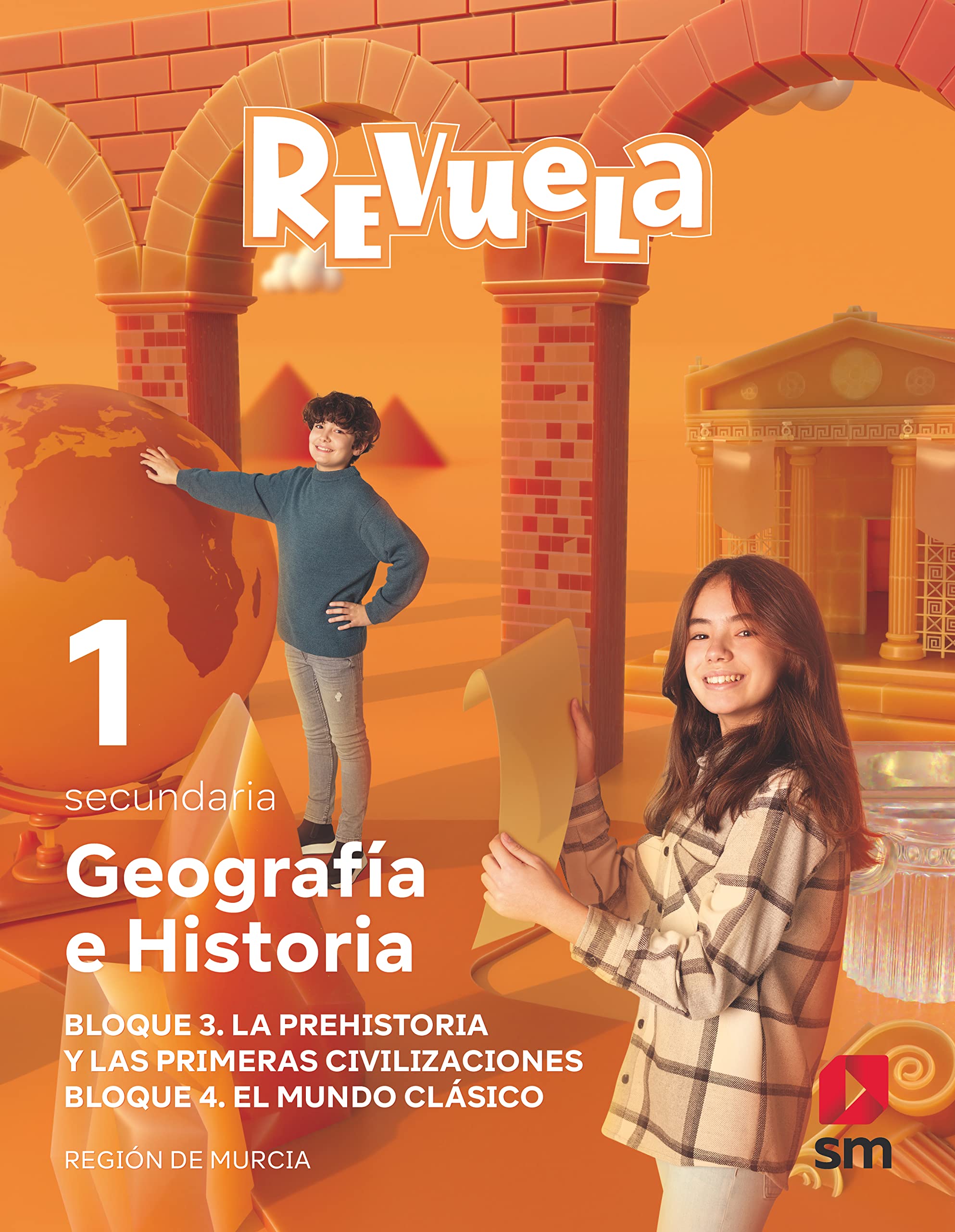 Geografía e Historia. 1 Secundaria. Revuela. Región de Murcia book