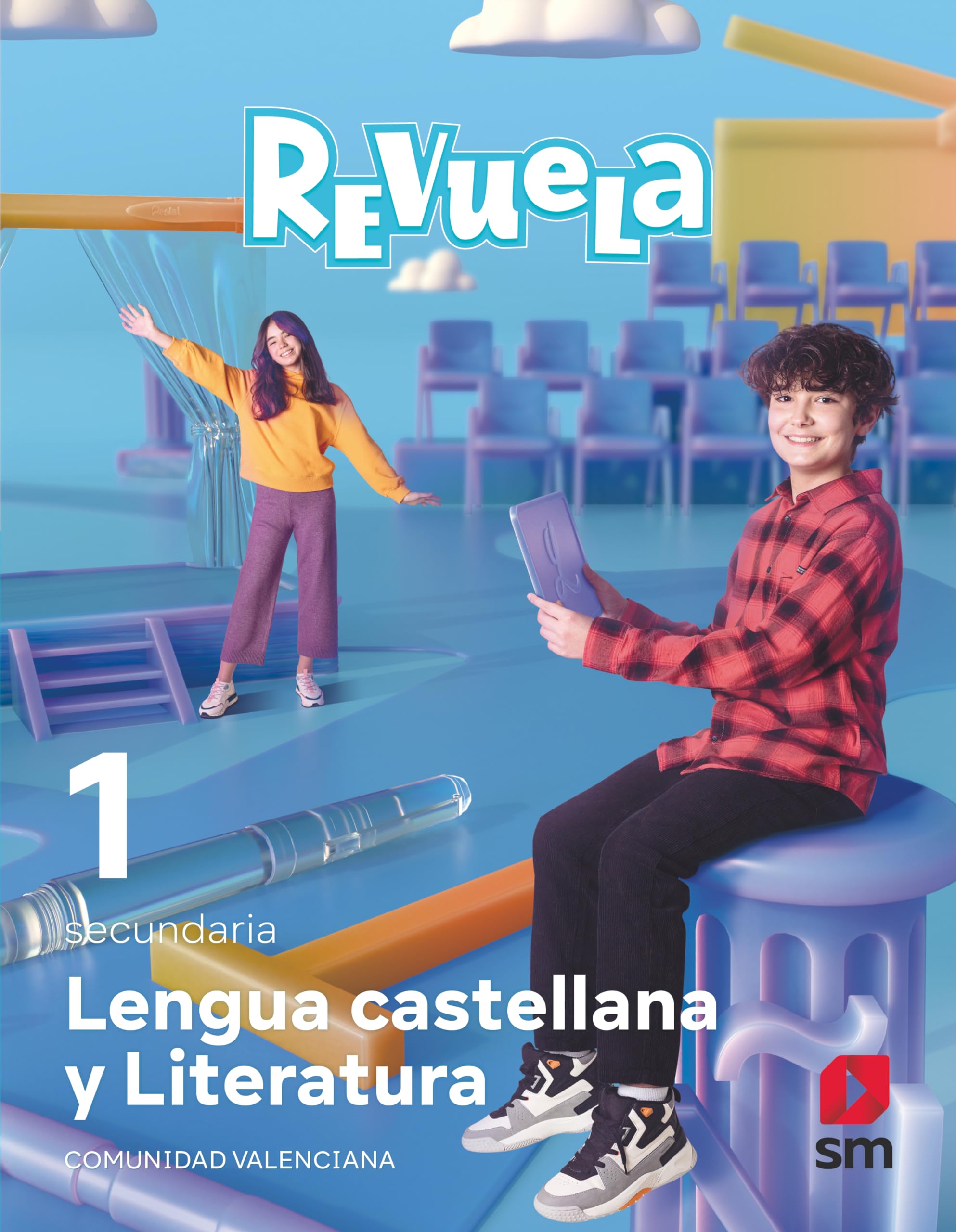 Lengua castellana y Literatura. 1 Secundaria. Revuela. Comunidad Valenciana book