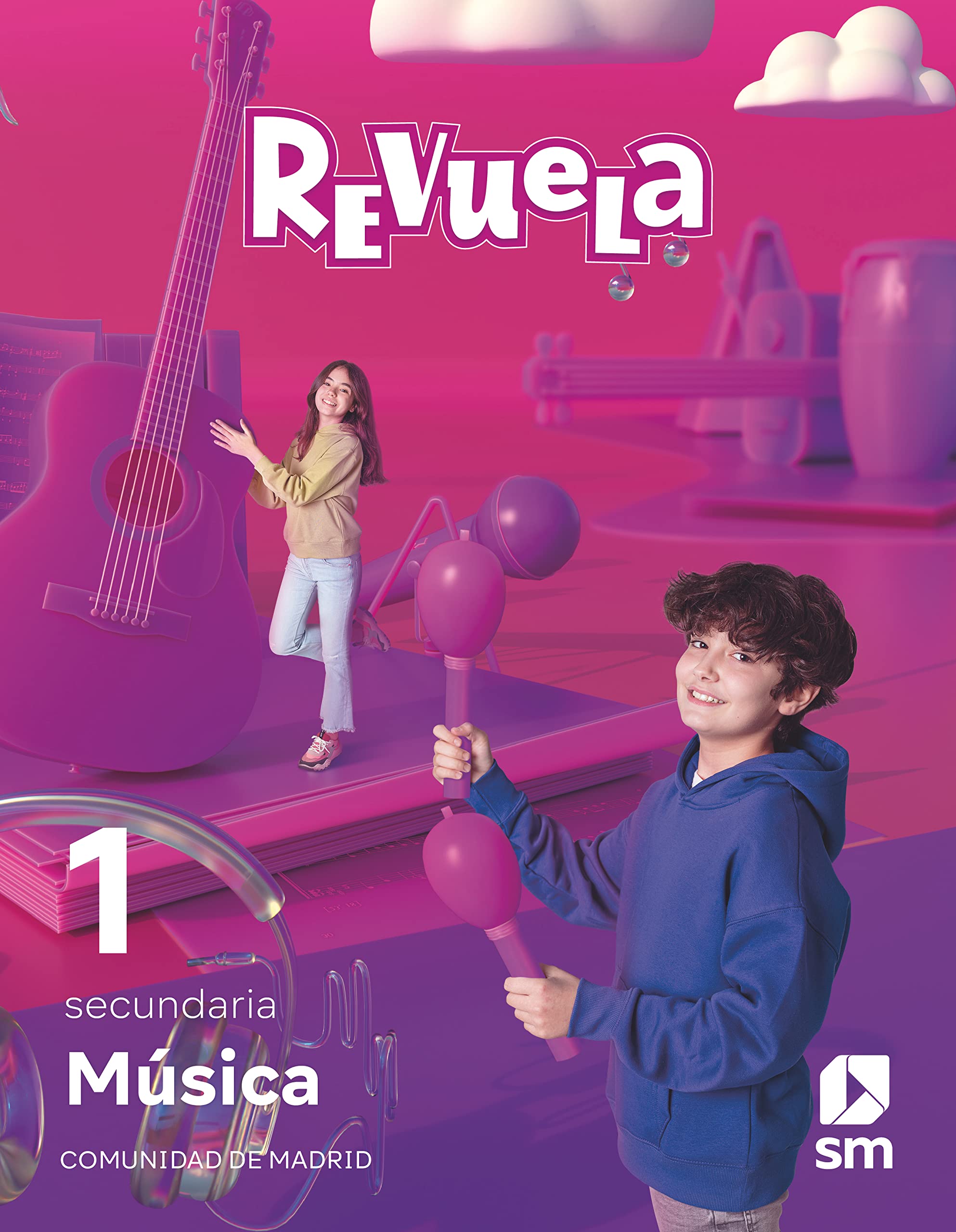 Música. 1 Secundaria. Revuela. Comunidad de Madrid book