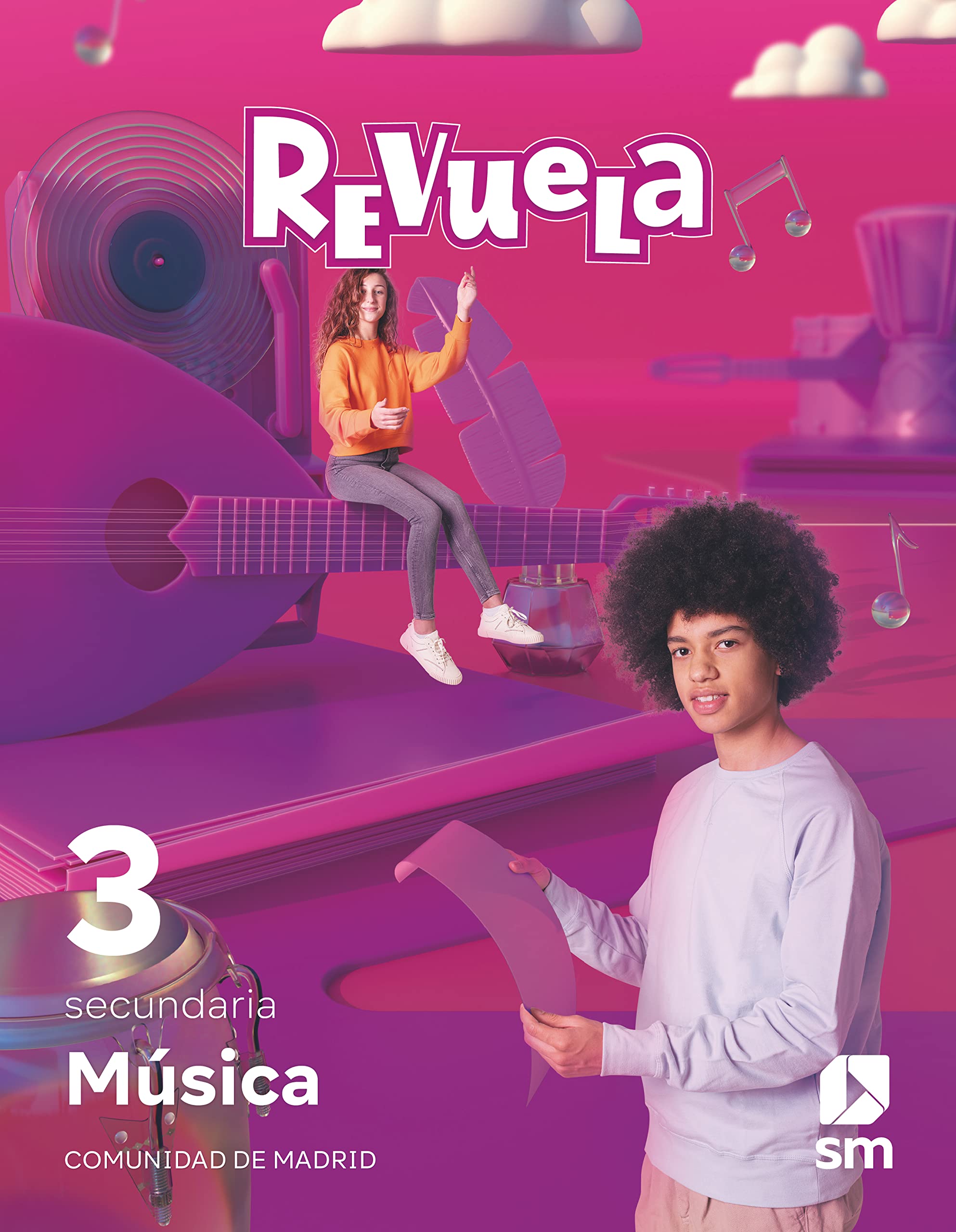 Música. 3 Secundaria. Revuela. Comunidad de Madrid book